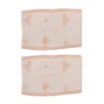 EXCEART Web Belt 2Pcs Baby Belly Button Band Thickened Cotton Infant Abdomen Umbilical Cord Newborn Waist Support Band Warm Cover Hernia Care Navel Truss Support for Baby Colic Relief Tummy Tape